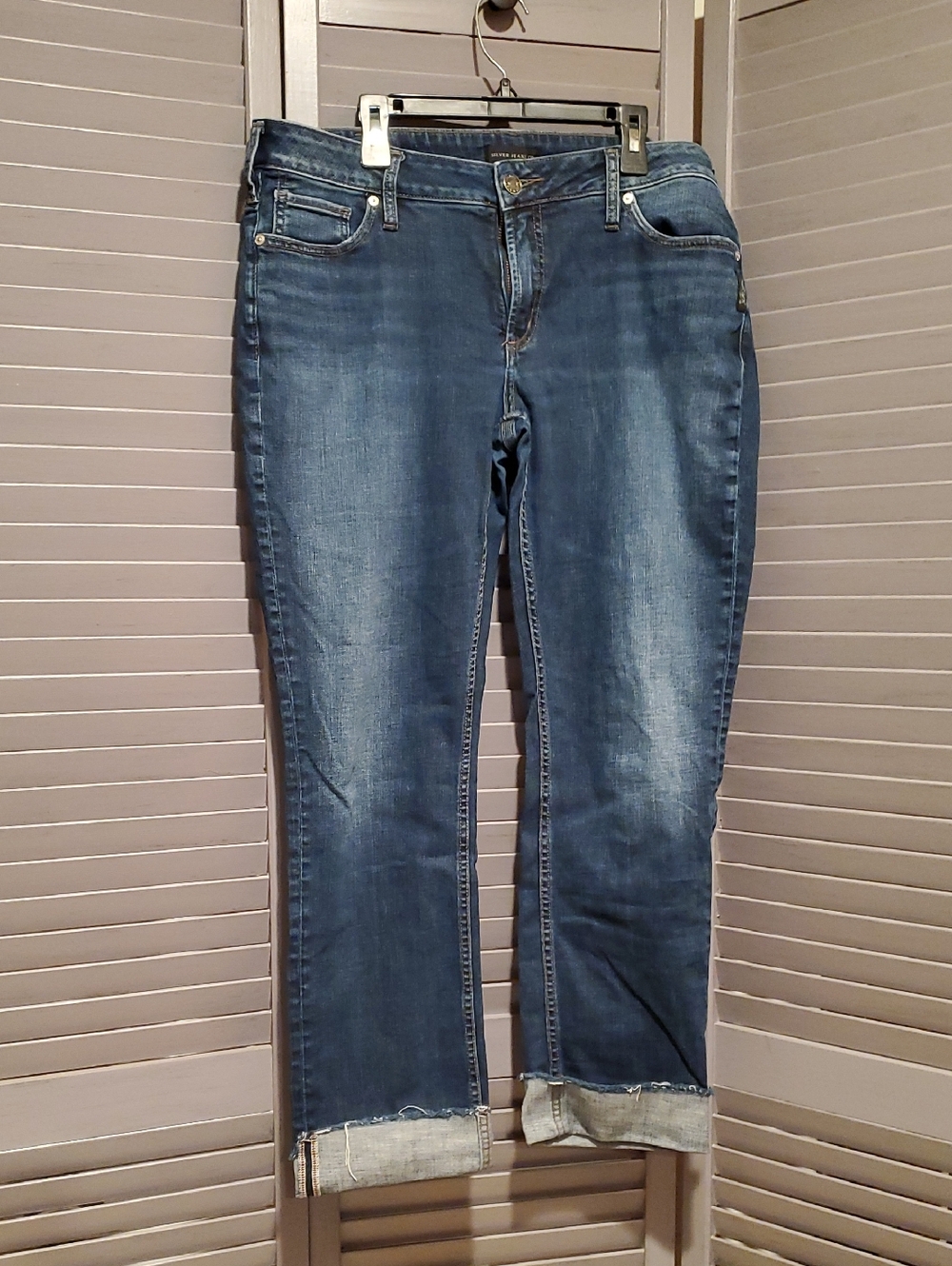 Silver Jeans Co. Elyse Slim Bootcut Jeans Size W32 L27